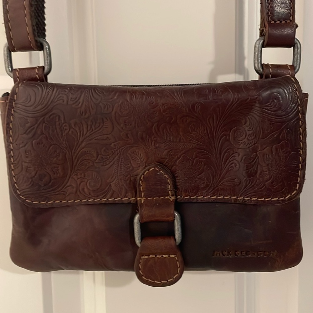 Jack Georges Voyager Mini Crossbody Bag